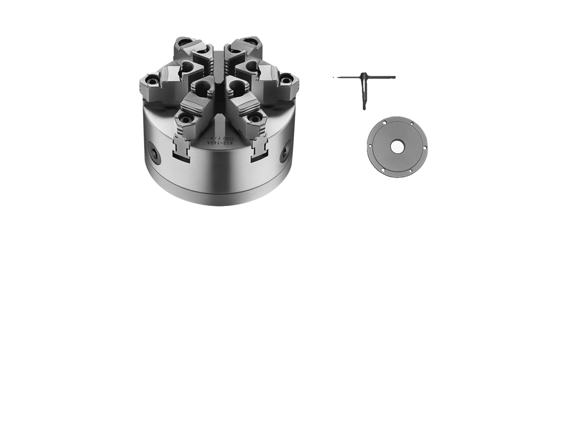 Mandril De Torno, Auto-centralizador, Construção Durável, 6-jaw 160mm