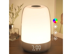 Lâmpada Noturna Touch Wake Up Com Simulação De Nascer Do Sol Despertador, 3 Aquaforge
