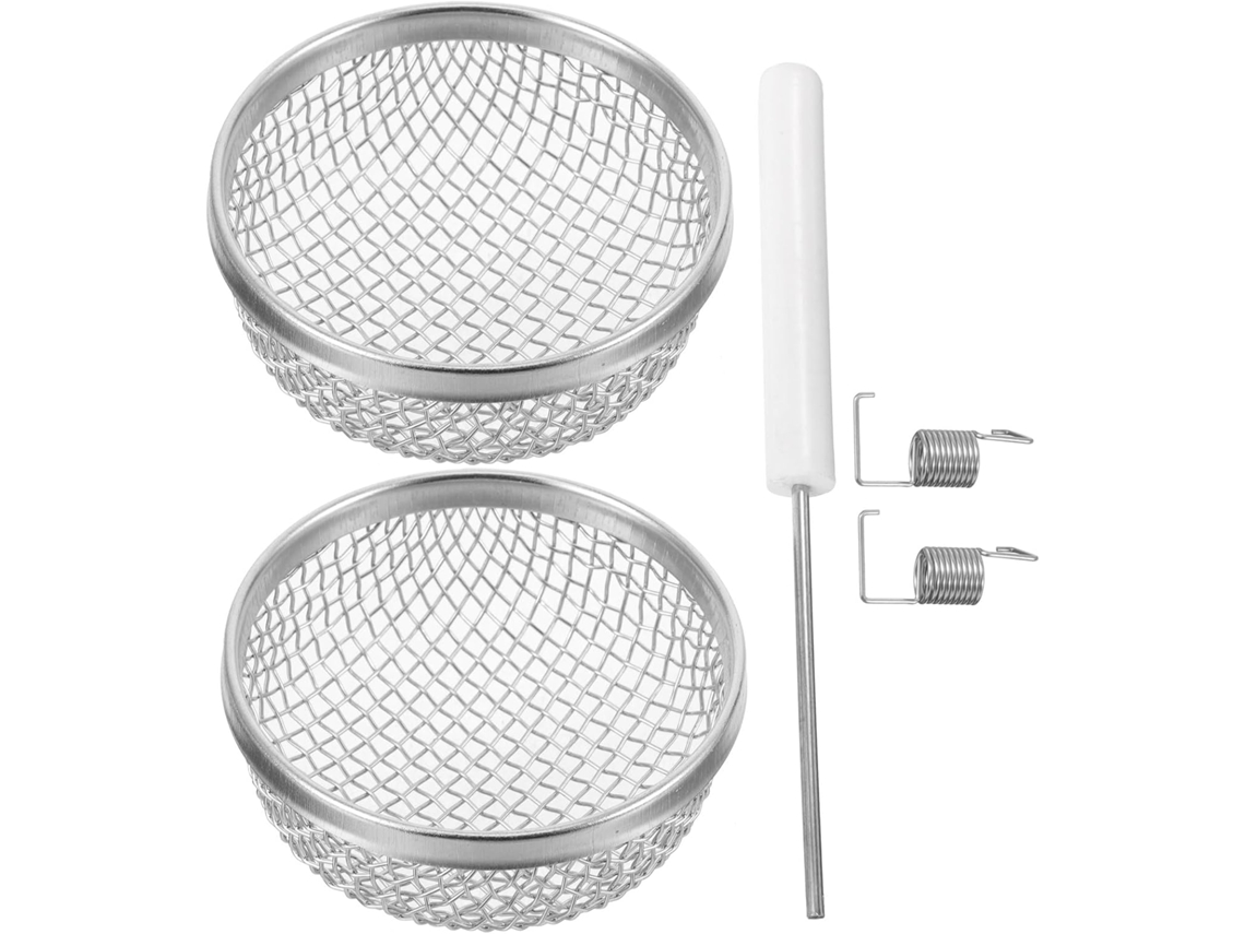 Conjunto De 2 Telas De Ventilação Em Aço Inoxidável Para Otimizar A Circulação De Ar E Resistentes À Ferrugem.