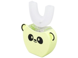 Escova de Dentes Elétrica em Forma U Panda Dos Desenhos Animados para Crianças Cerdas Silicone Dente S Liberada GOKOCO