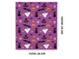 Manta De Halloween Con Diseño De Fantasma