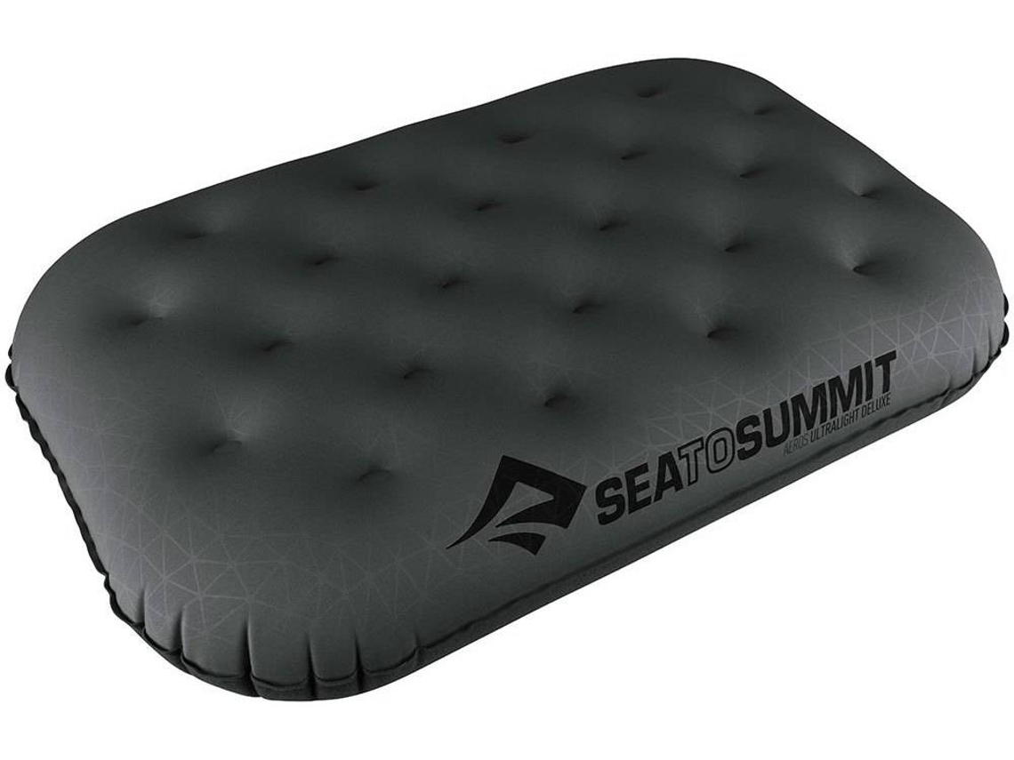 Almofada Para Campismo SEA TO SUMMIT Aeros Ultralight Deluxe (Cinzento)