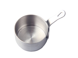 Xícara de Molho em Aço Inox 304 com Alça 100ml S/MARCA