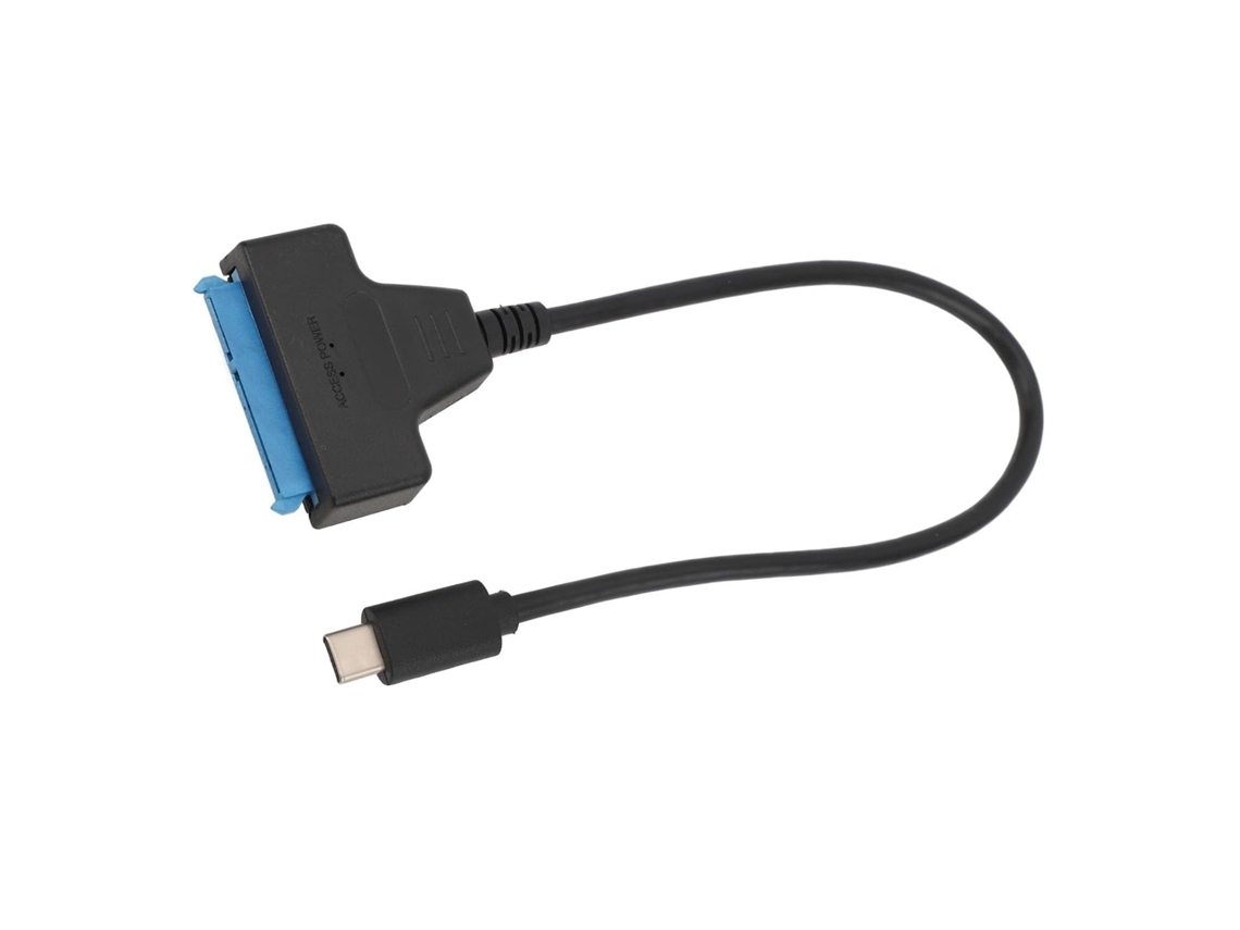 Cabo Adaptador Usb 3.1 Tipo C Para Celular Com Led, Conecta Unidades De 2,5 Polegadas E Usb 3.0