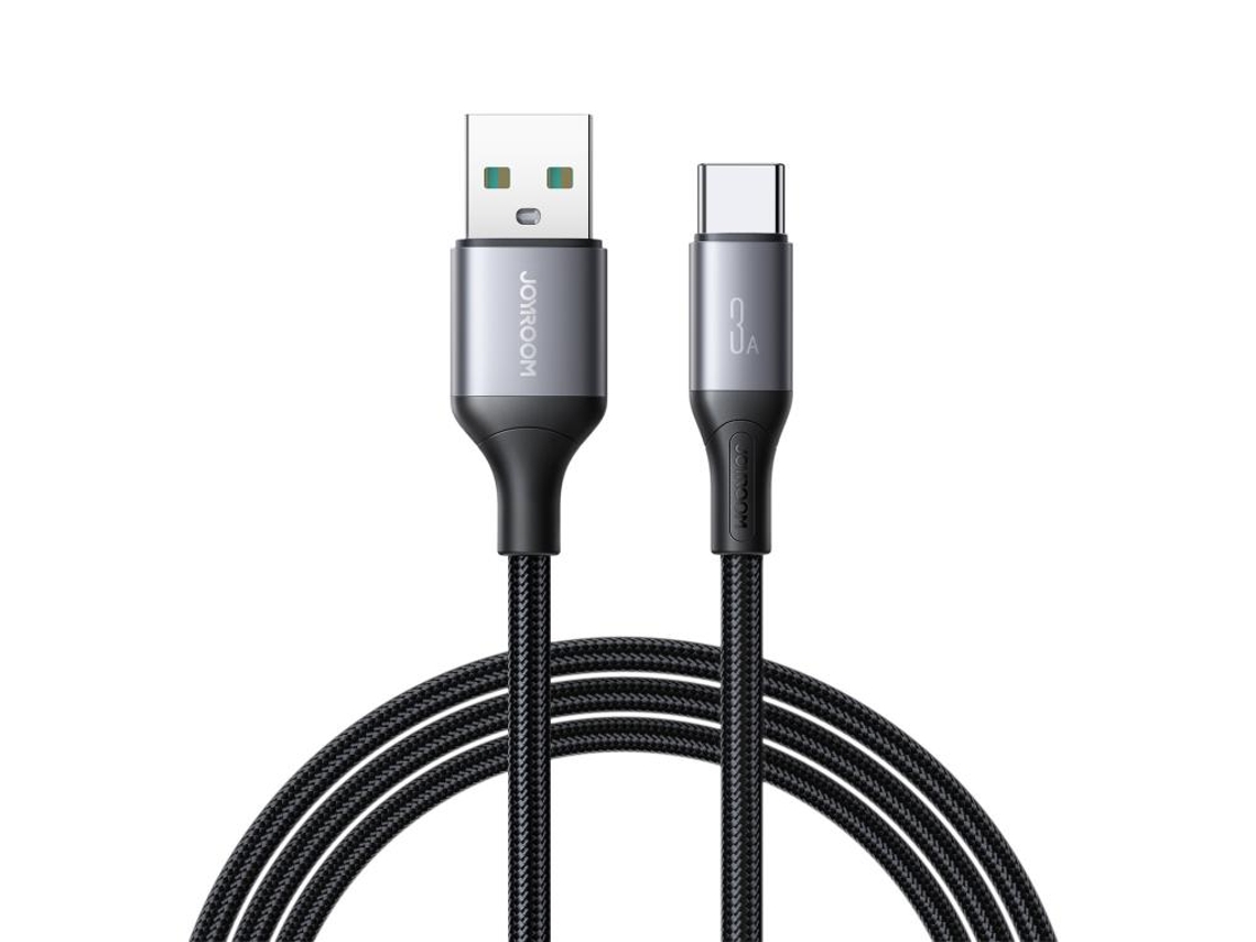 Cabo de Carregamento Rápido Usb a para Tipo C 1m preto XIAOMOYU