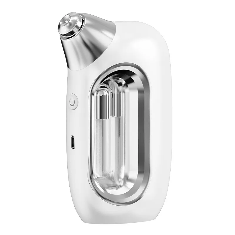 (branco) Vaporizador Facial Portátil Profissional Autolimpante