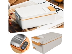 Lancheira Elétrica, Lancheira Autoaquecida Sem Fio, Modelo Recarregável, Aço Inoxidável 304 De Grau Alimentício, Capacidade Extra Gran