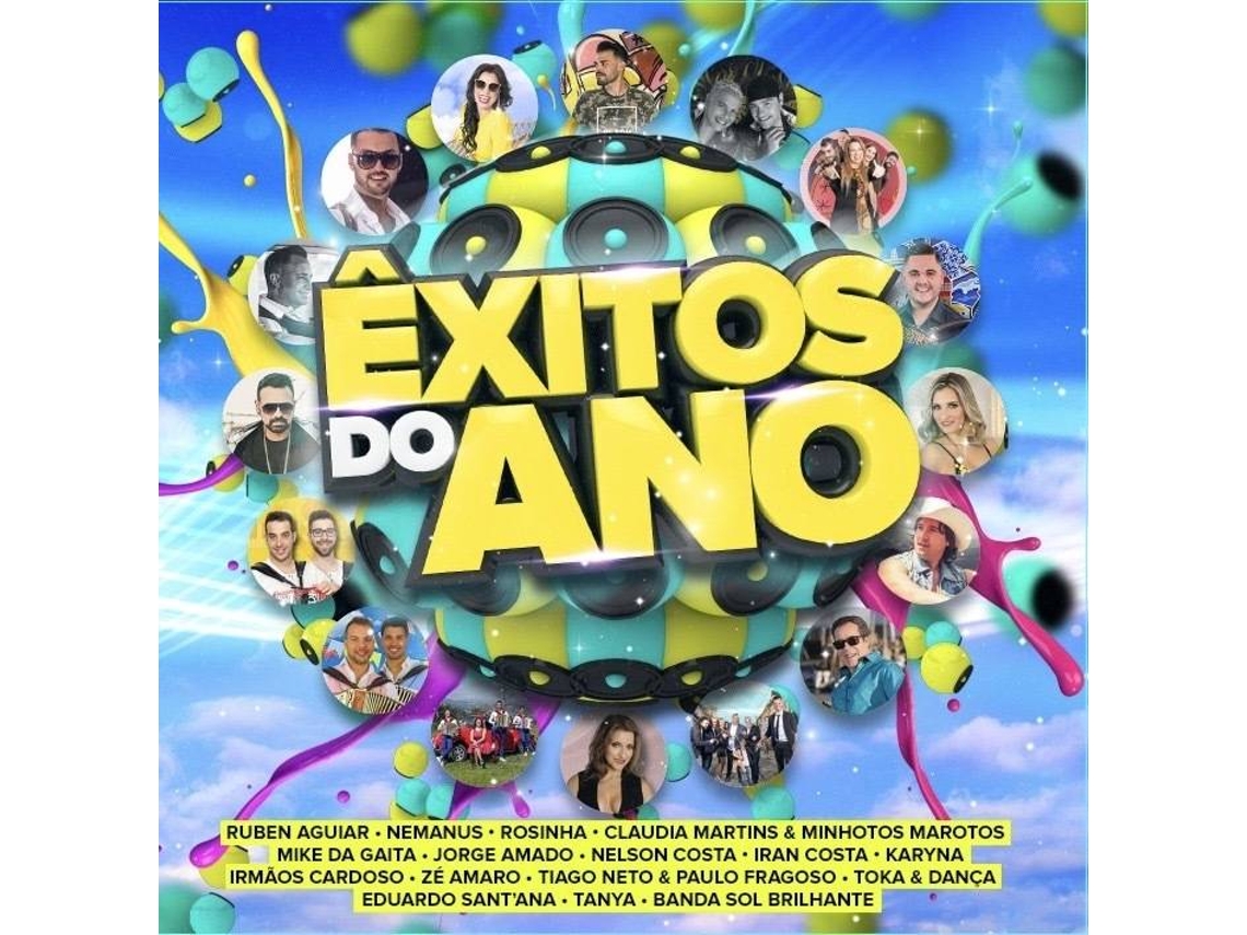 CD Vários - Êxitos Do Ano (2 CDs - Edição)