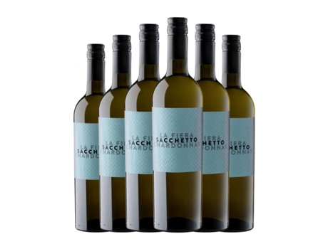 Vinho branco SACCHETTO La Fiera Chardonnay Delle Venezie (0.75 L - 6 Unidades)