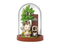 Miniatura De Canto De Jardim Em 3d, 2x2,6x4,5 Cm. 2x3x5 Cm.