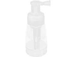 Com Bico Frasco Plástico Pó Spray 180ml Recarregável.