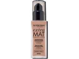 Base DEBORAH MILANO FONDOTINTA EXTRA MAT PERFECTION base Garrafa Líquido (30 ml 36 g)