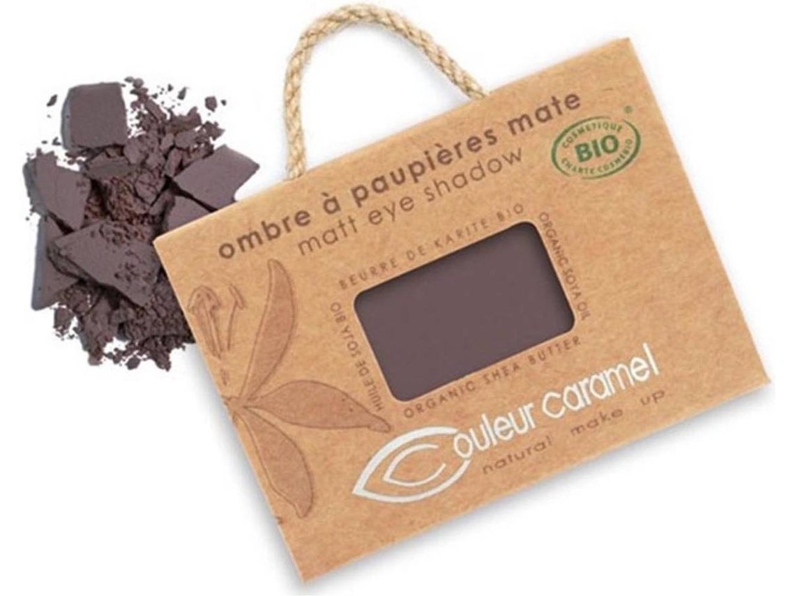 Sombra de Olhos COULEUR CARAMEL Brun Intense Mat 1Un