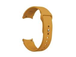 Pulseira De Silicone Com Fecho Invertido Para Samsung Galaxy Watch4 40 E 44 Mm / Watch4 Classic 42 E 46 Mm
