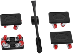 Conjunto De Ferramentas Para Movimentação Móveis E Objetos Pesados, Com Cabo Ergonômico, Estrutura Robusta Em Ferro E
