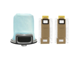 Kit com 3 Acessórios de Reposição: Filtro, Saco para Aspirador Robô S7 Plus T7s T7 BRILVIBERA