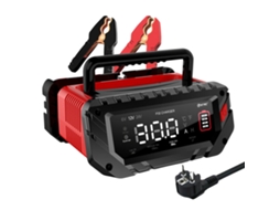 Carregador De Bateria De Carro, 6v/12v/24v, Controle Inteligente, 30a Plugue Eu