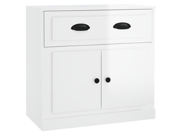 Sideboard, Sideboards Vidaxl Branco Madeira Processada (n/a)