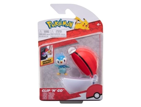 Muñeco De Piplup Tipo Agua De Pokémon Más Poke Ball De Clip And Go Bizakvolumen