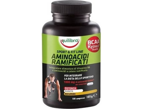 Suplemento Alimentar EQUILIBRA Aminoácidos Ramificados (100 comprimidos)