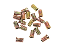 Hohopeti 50 Porcas Roscadas De Ferro M10x25 Revestidas Zinco Para