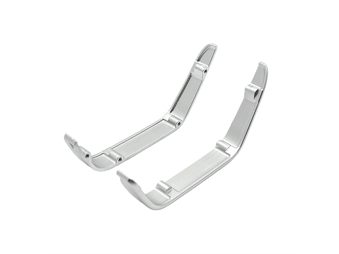 1 Protetores de Guarda lamas Dianteiros, Esquerdo e Direito em Metal para Mjx 1/12 H12y H12y+ Peças de Substituição para Carros Rc MDUG