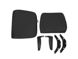 Assento De Empilhadeira, Design Ajustável, Materiais Duráveis, Preto