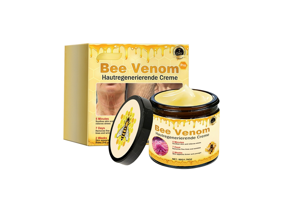 Creme Facial Veneno de Abelha Amz para Pele Hidratada e Nutritiva LAXISCREED