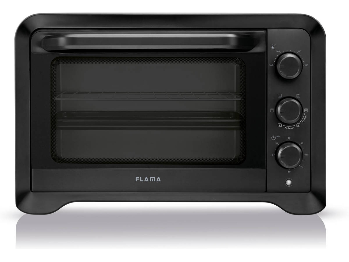 Mini Forno FLAMA 1538FL (45 L - Ventilado - Preto)