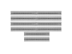 10pcs Espirais de Encadernação Plástica 19mm 30 Anéis para Papel A4 B5 A5 Capacidade 150 Folhas Preto