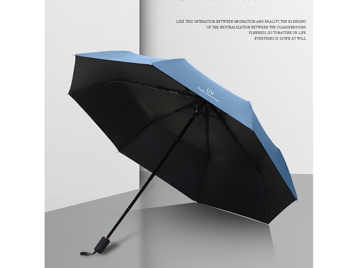 Guarda chuva Automático LAXISCREED 8 Arcos 96cm Chuva e Sol