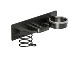 Suporte de Parede para Secadora Cabelo Organizador Metal Cabelo, Modelador Cachos e Chapin Ha. GOKOCO