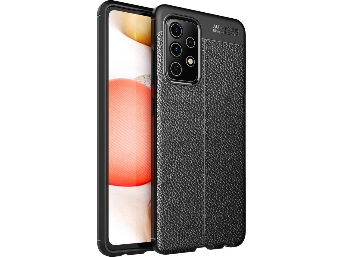 Capa Samsung A52 5G Rugged Leather Preto