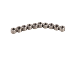 Porca De Reparo Rosca Health Gear, Macho Em Aço Inoxidável 303, 10
