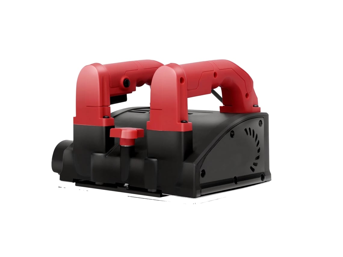 Plaina Elétrica, Motor Poderoso, Aplicação Versátil, Vermelho