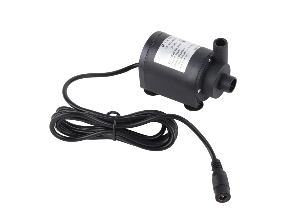 Bomba de Circulação Água Quente Dc 24v 1000l/h com Motor Sem Escovas e Elevação 7m BRILVIBERA