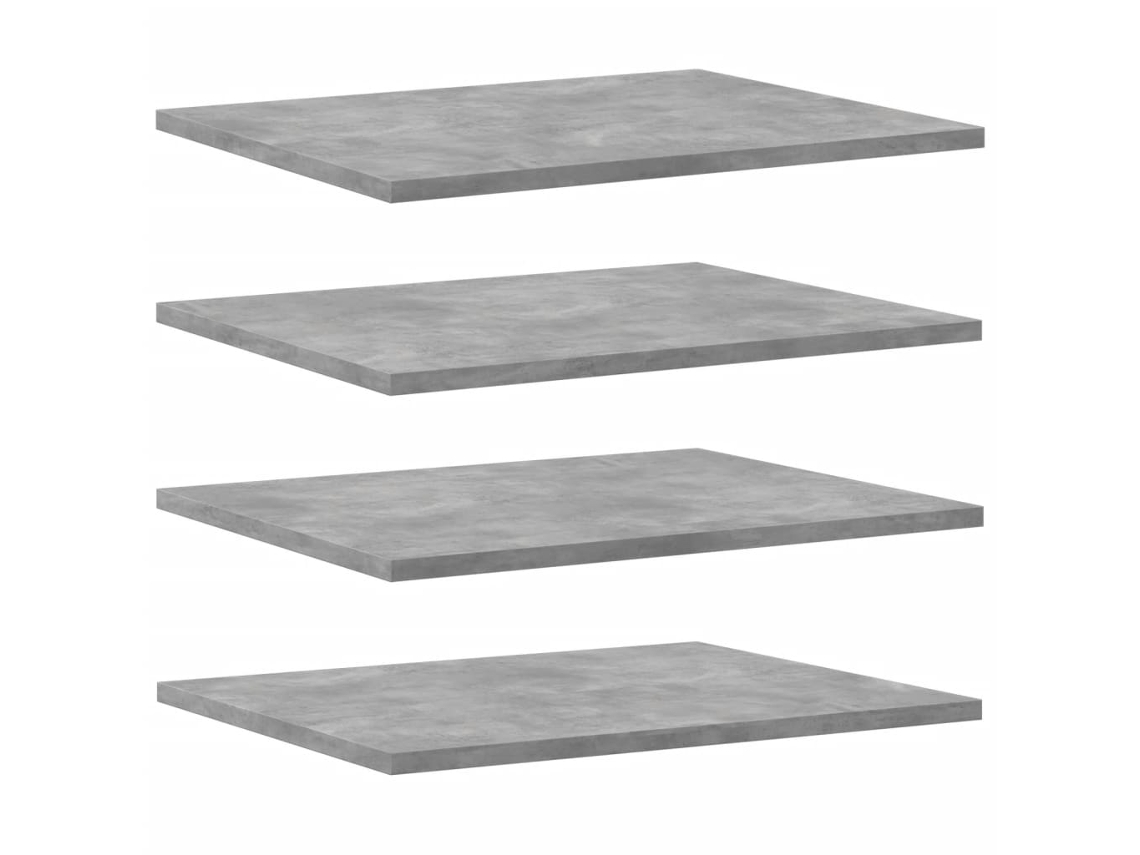 Prateleiras para Estante 8 Pcs Madeira Cinza MAISON EXCLUSIVE