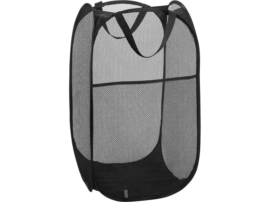Cesto De Roupa Dobrável Em Tela, Portátil, Com Alças Resistentes E Dobrável, Para Organizar E Guardar Roupa Suja De Forma Prática