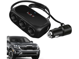 Carregador USB para carro de 120 W, carregador rápido para carro