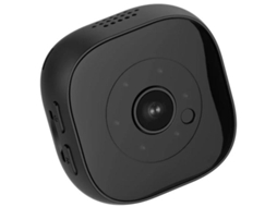 Câmera Mini Hd 1080p Dv, Compatível Com Visão Noturna Infravermelha E Detecção De Movimento Yizhood (preto)