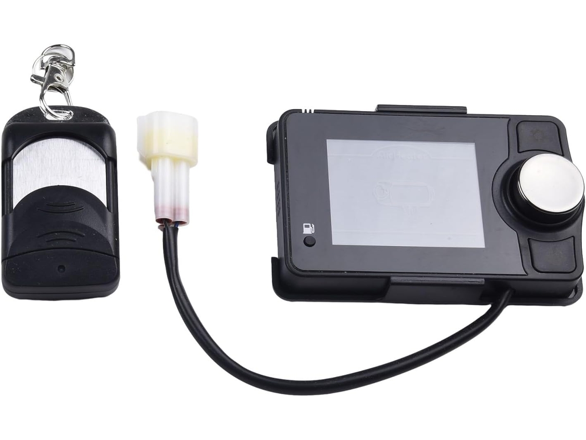 Controlador Lcd Para Aquecedor De Carro, Controle Remoto, Sensores De Estacionamento, Cabos De 12v