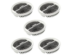 5 peças filtro hepa para xiaomi mijia deerma mjxcq01dy modelo filtro aspirador de pó portátil para modelo mjxcq01dy