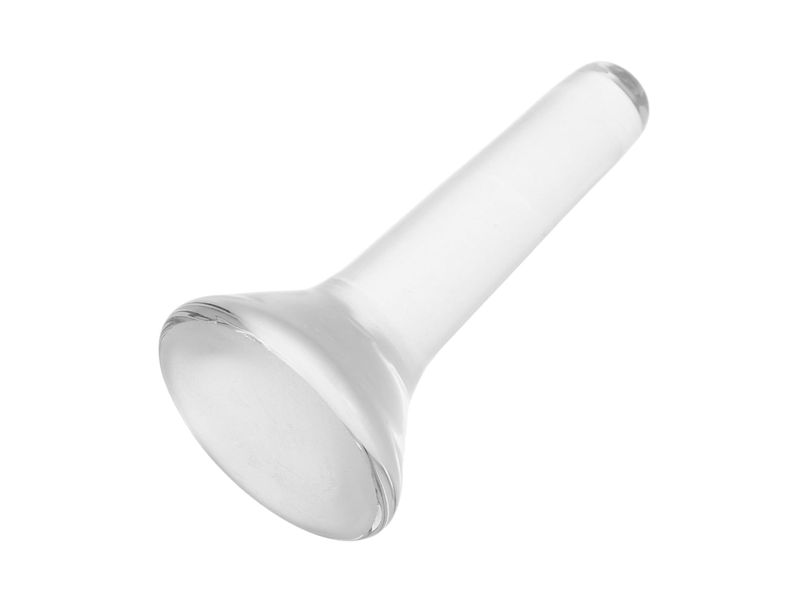 Moedor de tinta Amosfun em vidro borossilicato de alta qualidade, com pilão ergonômico