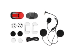 Fones de Ouvido para Capacete de Moto LAXISCREED Vermelho