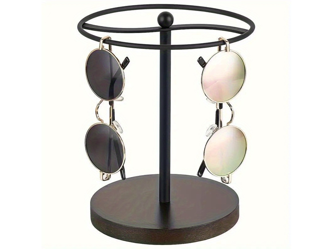 Suporte de Metal para Óculos de Grau, Comporta 12 Pares, Escrivaninha, Banco Ou Quarto AQUAFORGE
