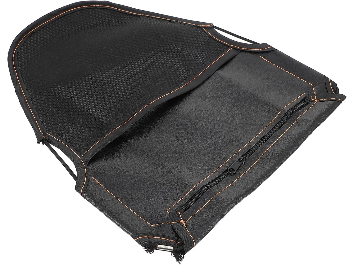 Bolsa De Selim Para Scooter Elétrica Em Pu E Poliéster Preto, Leve E Multifuncional.