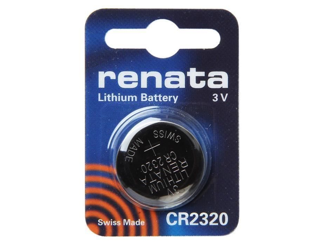 RENATA Cr2320 Celular Moeda Botão Bateria de Lítio 3V Tag Relógio Chave X1 Fabricado na Suíça
