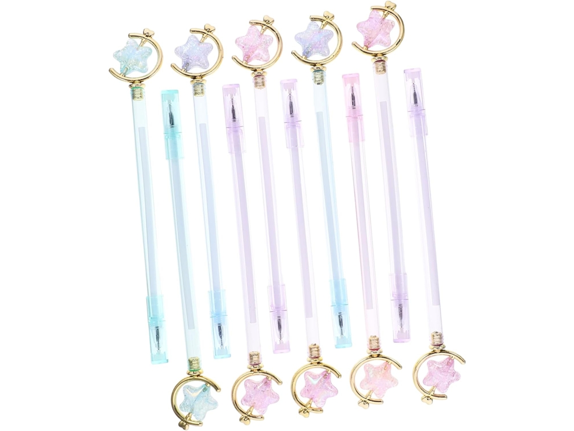 Conjunto De 10 Canetas Em Gel Creative Star, Feitas Plástico Com Fluxo