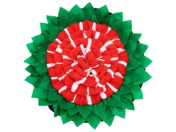 Tapete Olfativo para Cães, Treinamento de Faro, Brinquedo Interativo para Cães, Brinquedo para Alimentação Lenta, Comedouro, Tigela, Lavável AQUAFORGE