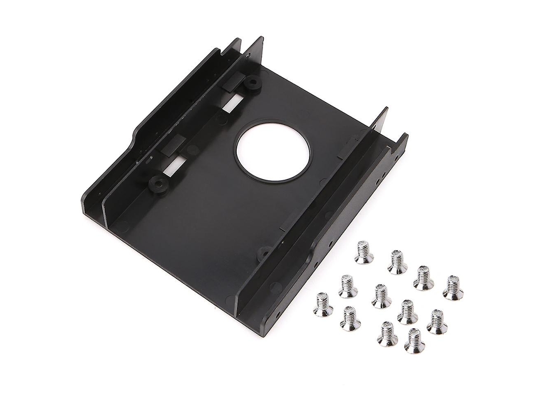 Suporte De Hdd Ssd De 2,5 Para Conversor De Compartimento De Armazenamento De 3,5 Com Suporte Para Compartimento Duplo